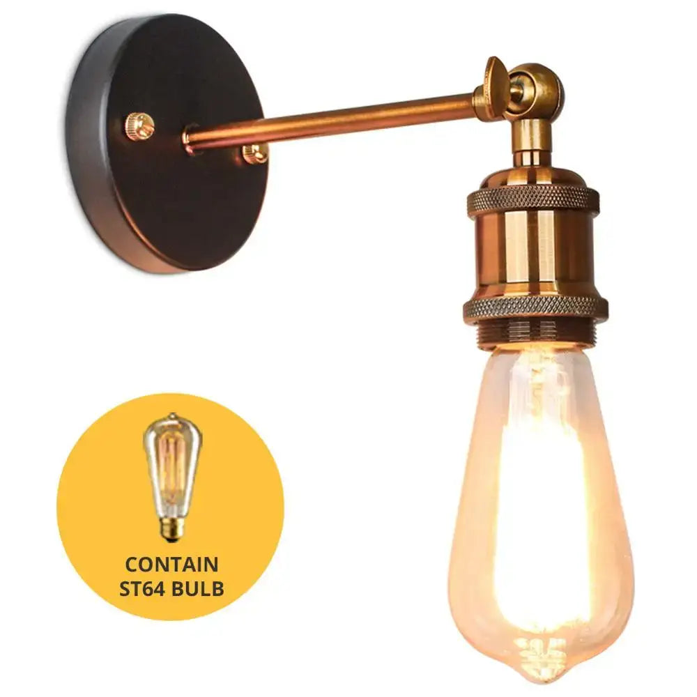 Brass Edison Wall Sconce