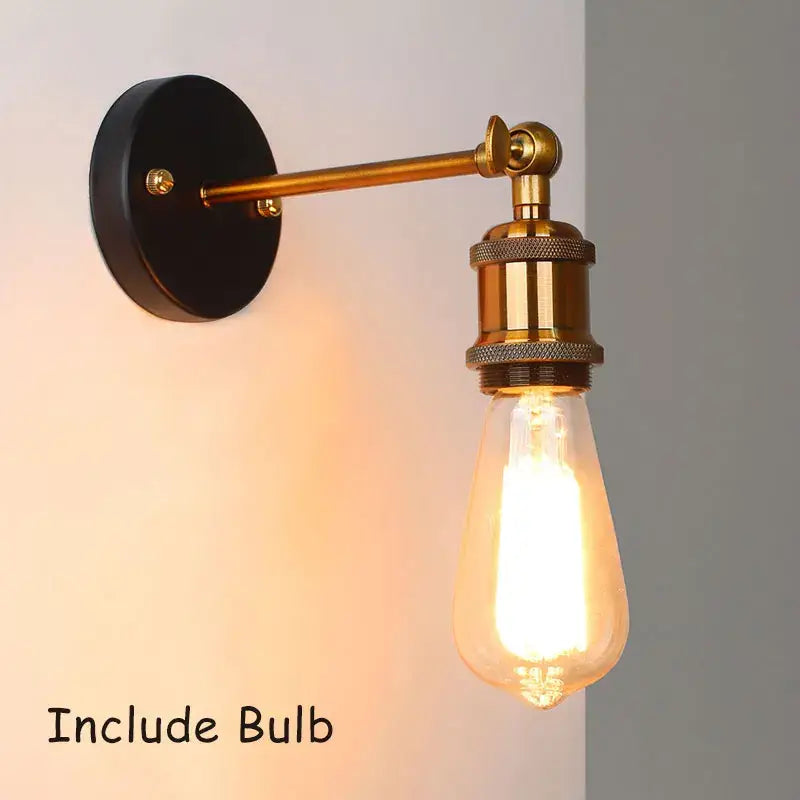 Brass Edison Wall Sconce