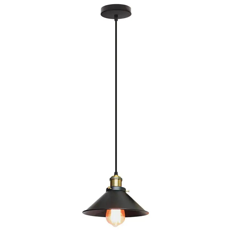 Brass 4-Light Pendant Chandelier