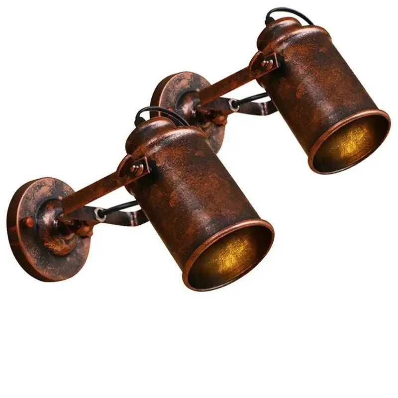 Copper Adjustable Wall Lamp for Reading Nooks