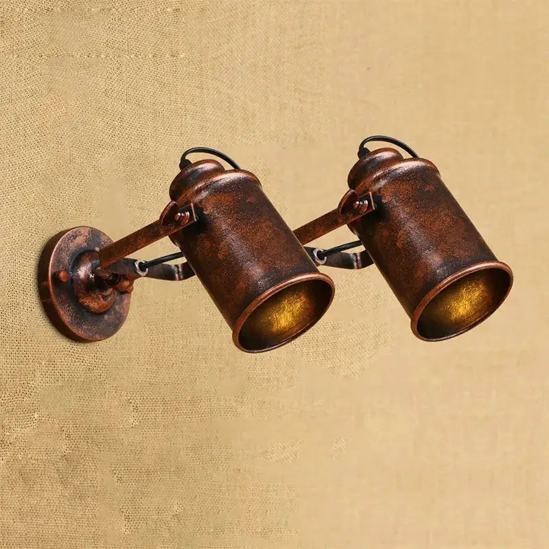 Copper Adjustable Wall Lamp for Reading Nooks