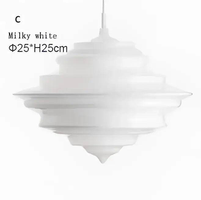 Glass Pendant Lamp Amber