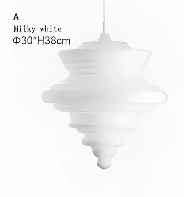 Glass Pendant Lamp Amber