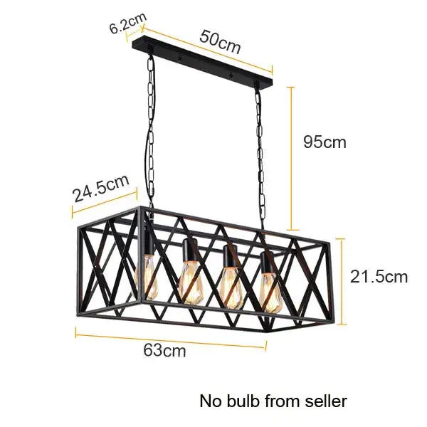 Black Metal Pendant Lamp