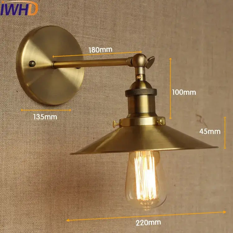 Brass Adjustable Wall Sconce Custom Angle