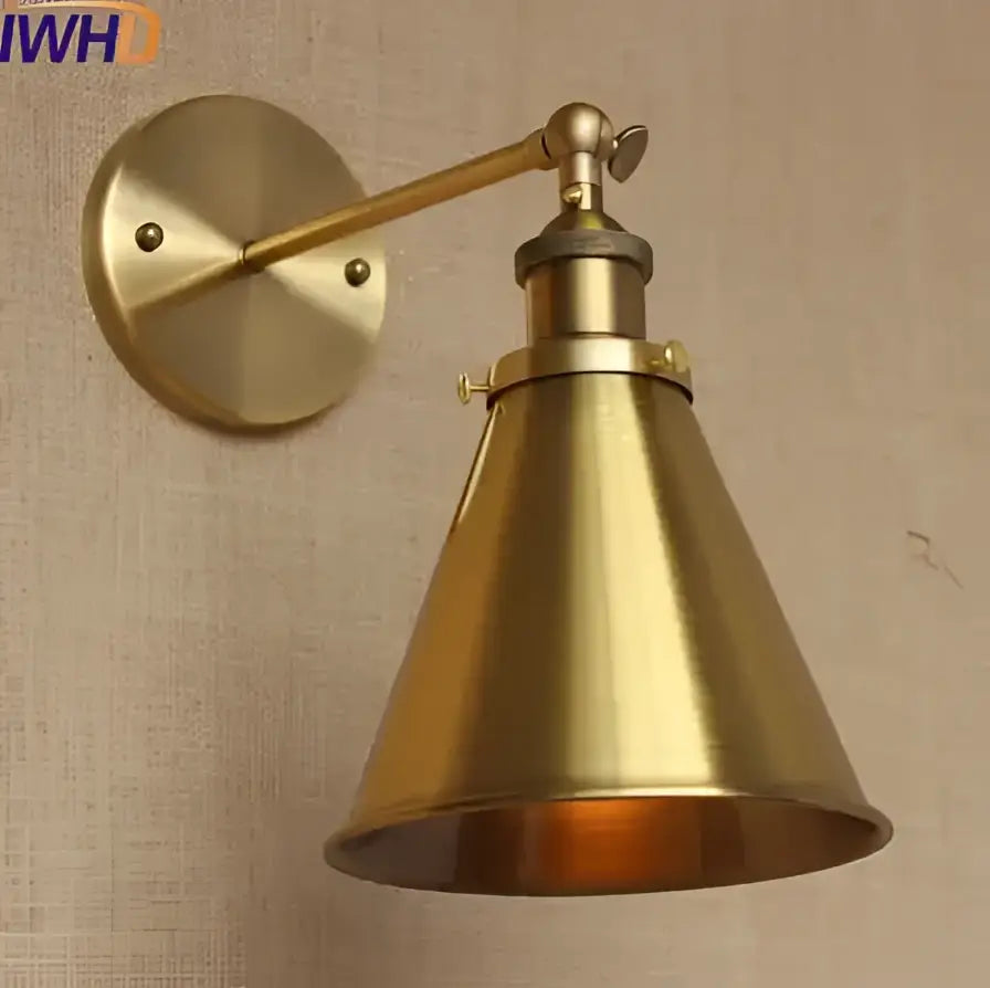 Brass Adjustable Wall Sconce Custom Angle
