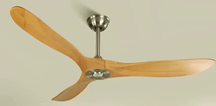 Wooden Ceiling Fan Nickel