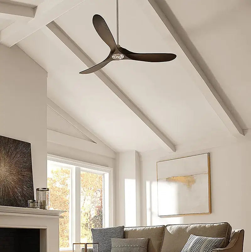 Wooden Ceiling Fan Nickel