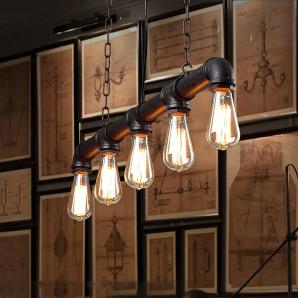 Copper Industrial Pendant Light