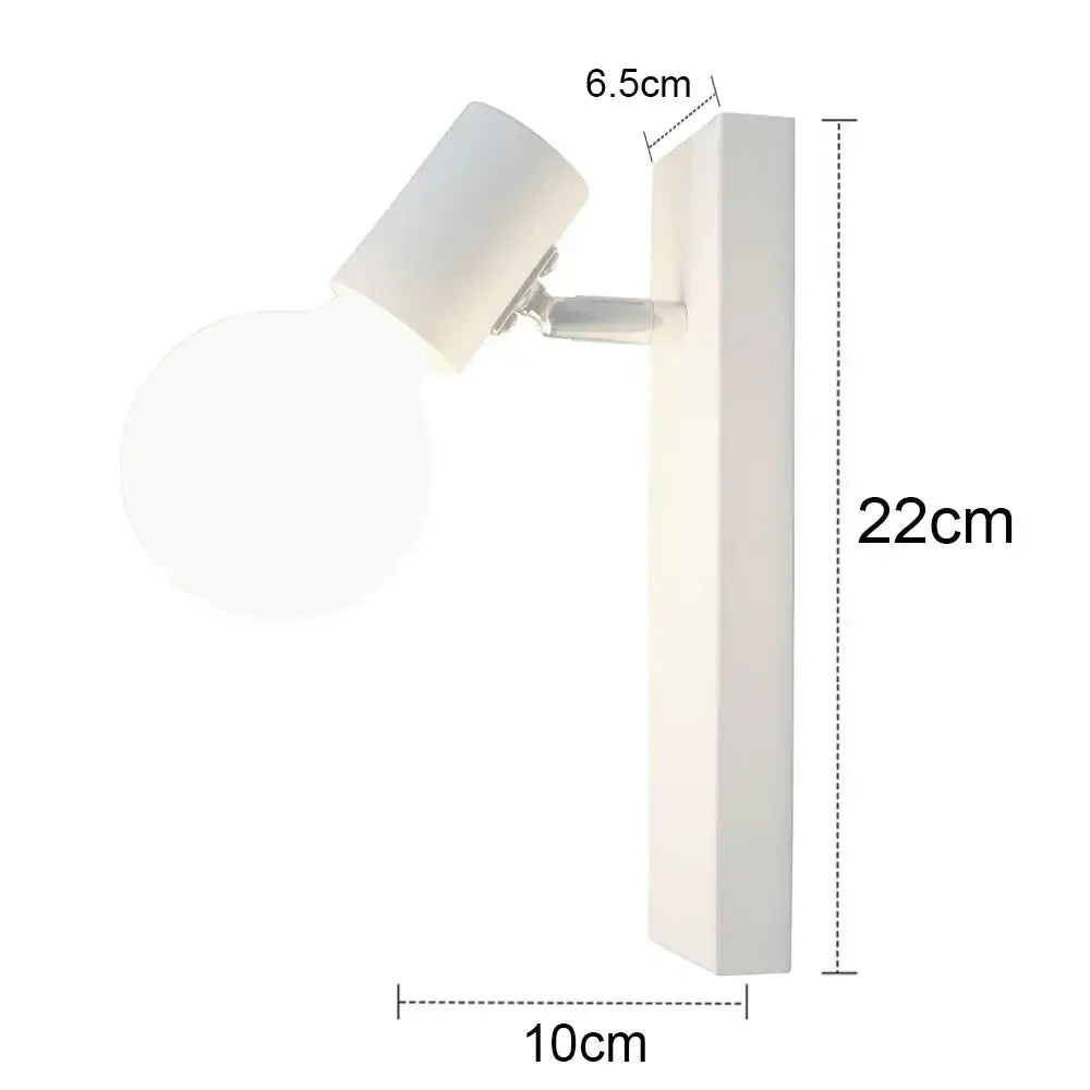 White Brass Geometric Sconce