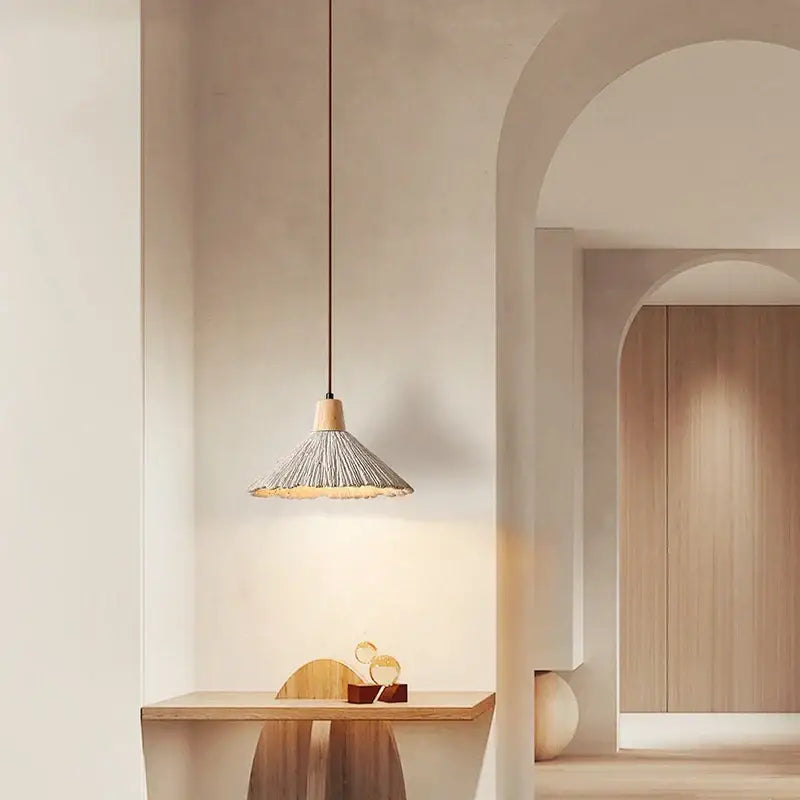 Concrete Industrial Pendant Light