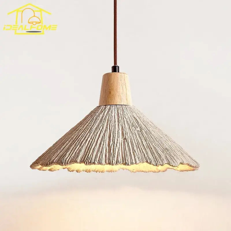 Concrete Industrial Pendant Light