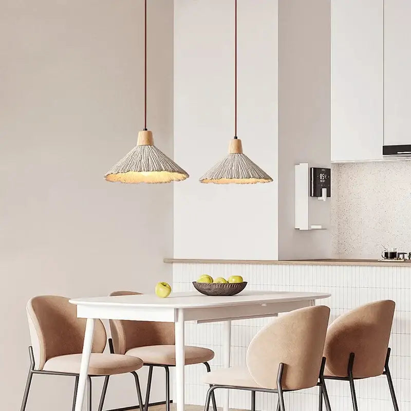 Concrete Industrial Pendant Light
