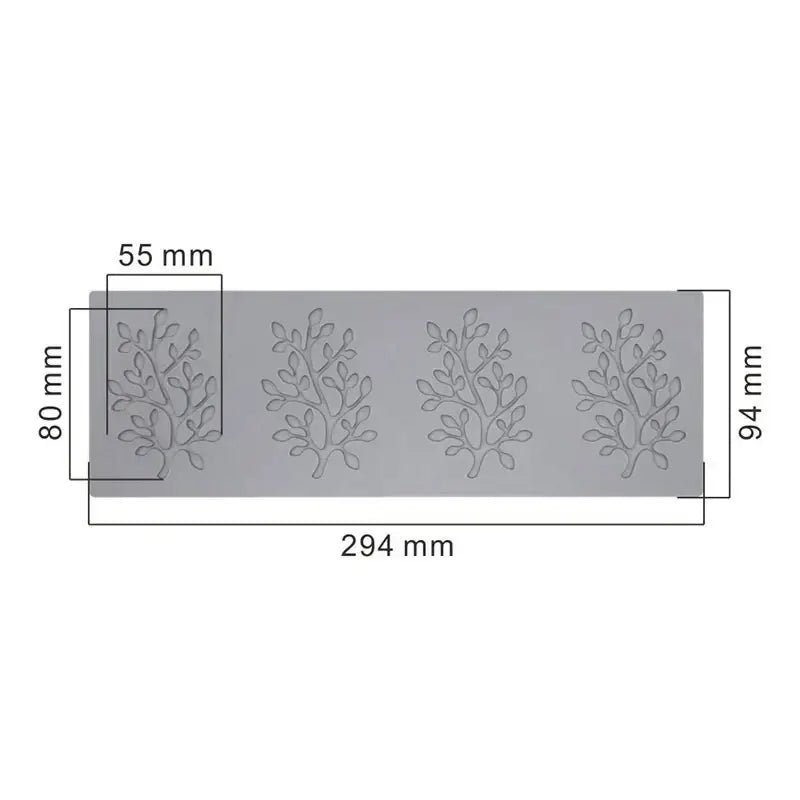 Blue Silicone Mold Tool