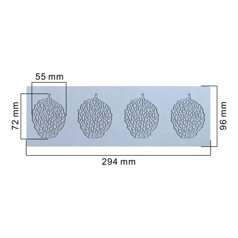 Blue Silicone Mold Tool