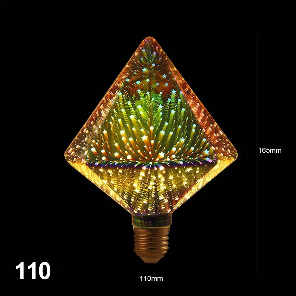 3D LED Fireworks Bulb