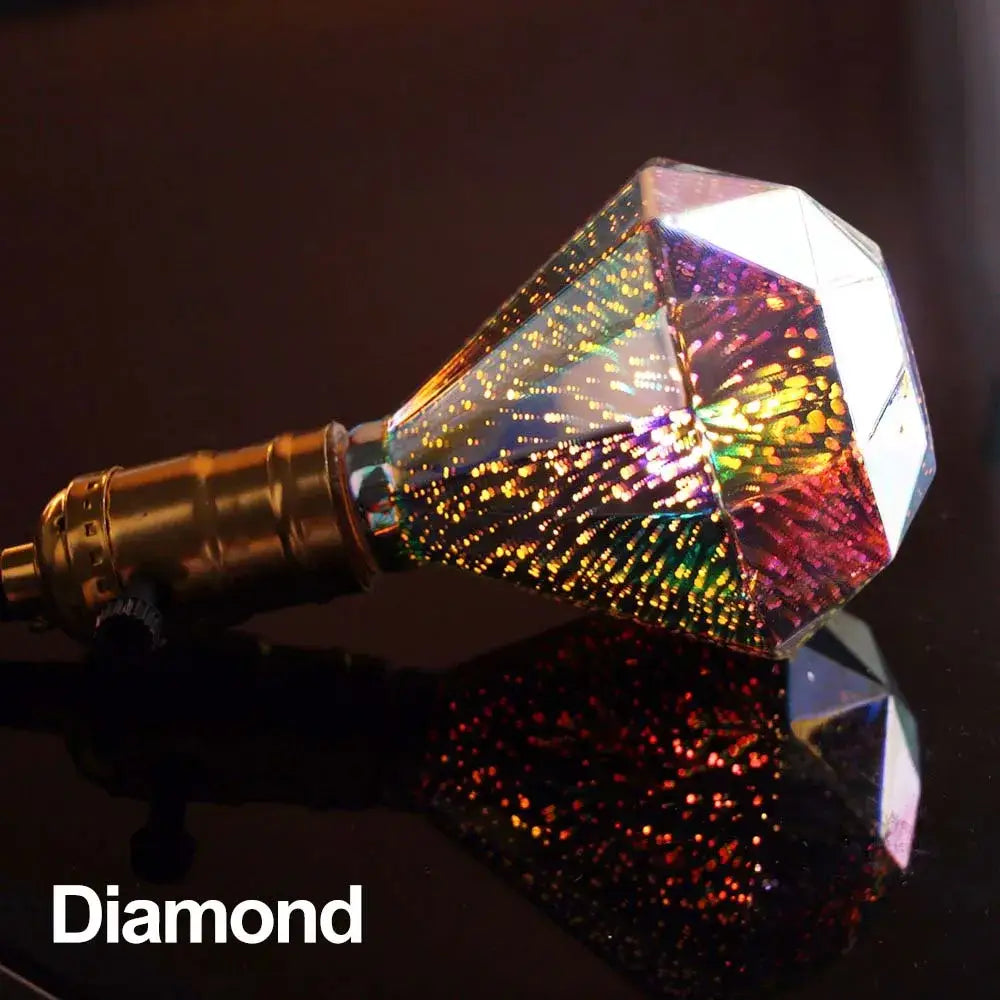 3D LED Fireworks Bulb
