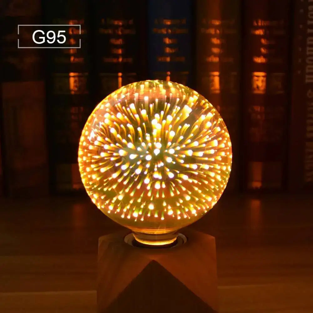 3D Fireworks LED Bulb