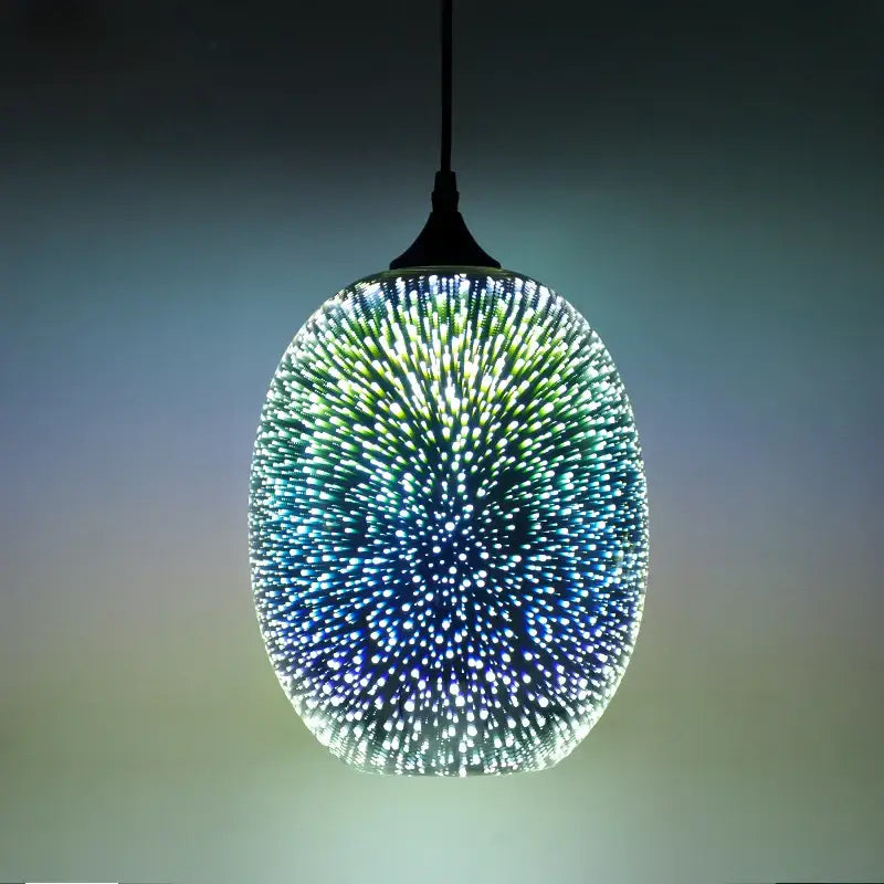 Starburst Glass 30cm Pendant Light