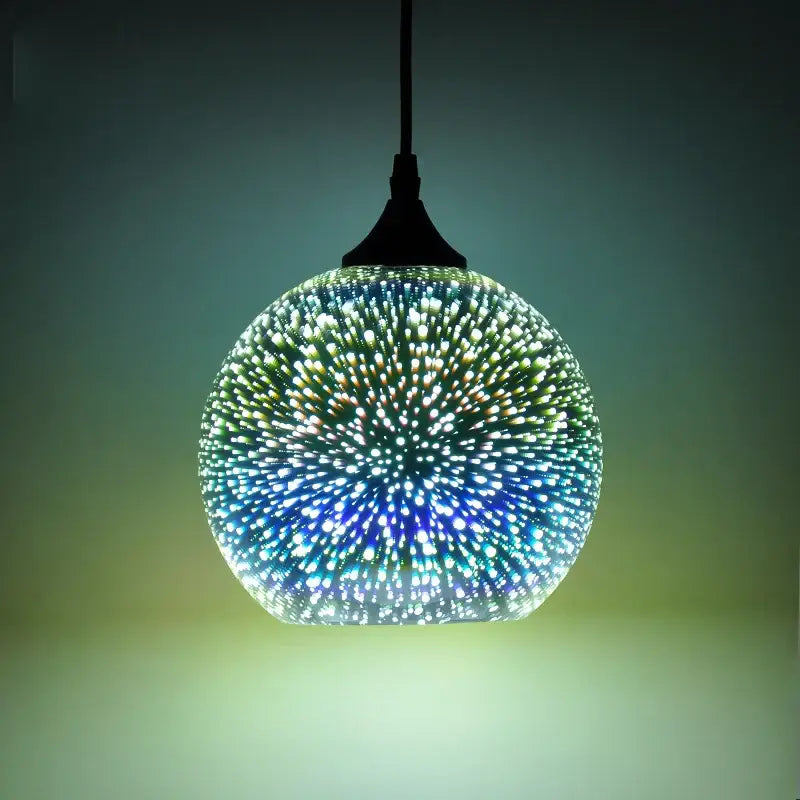 Starburst Glass 30cm Pendant Light