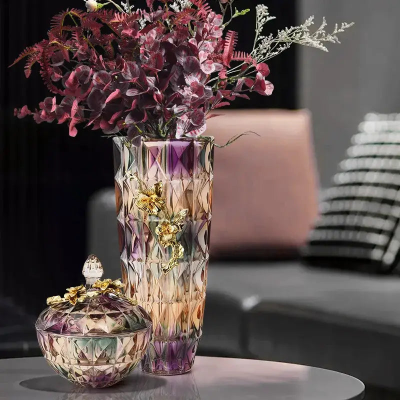 Crystal Gold Dessert Bowl