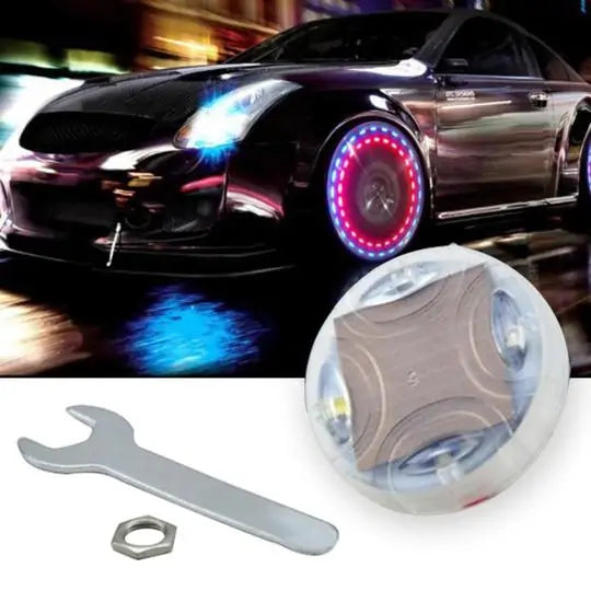 Solar Flash Wheel Tire Light