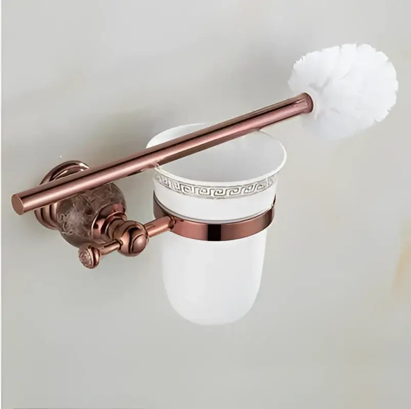 Rose Gold Bathroom Set