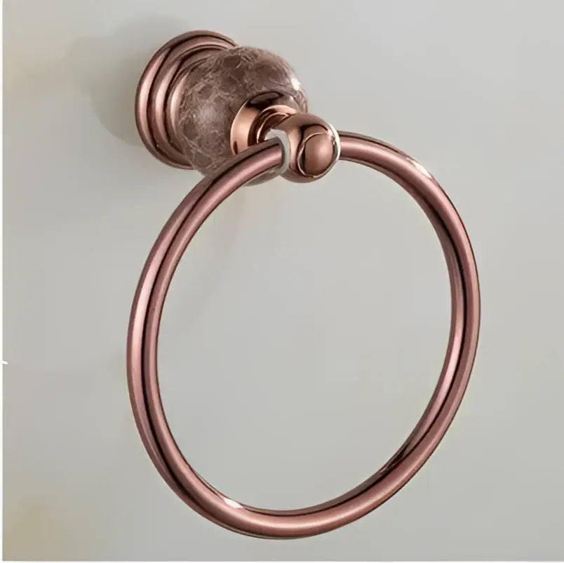 Rose Gold Bathroom Set