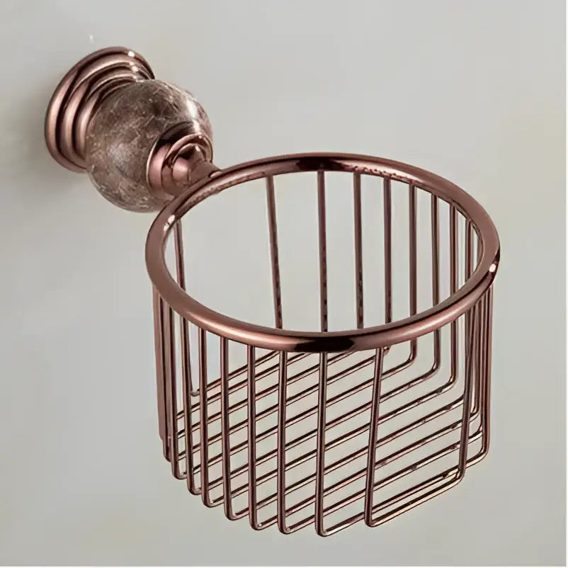 Rose Gold Bathroom Set