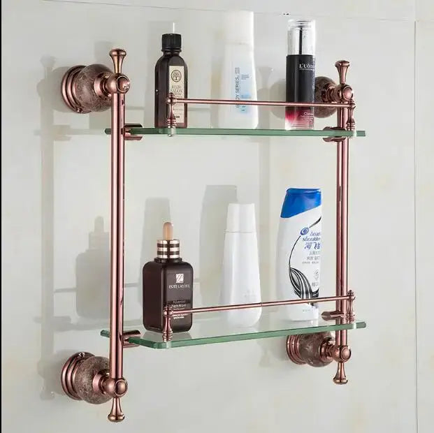 Rose Gold Bathroom Set