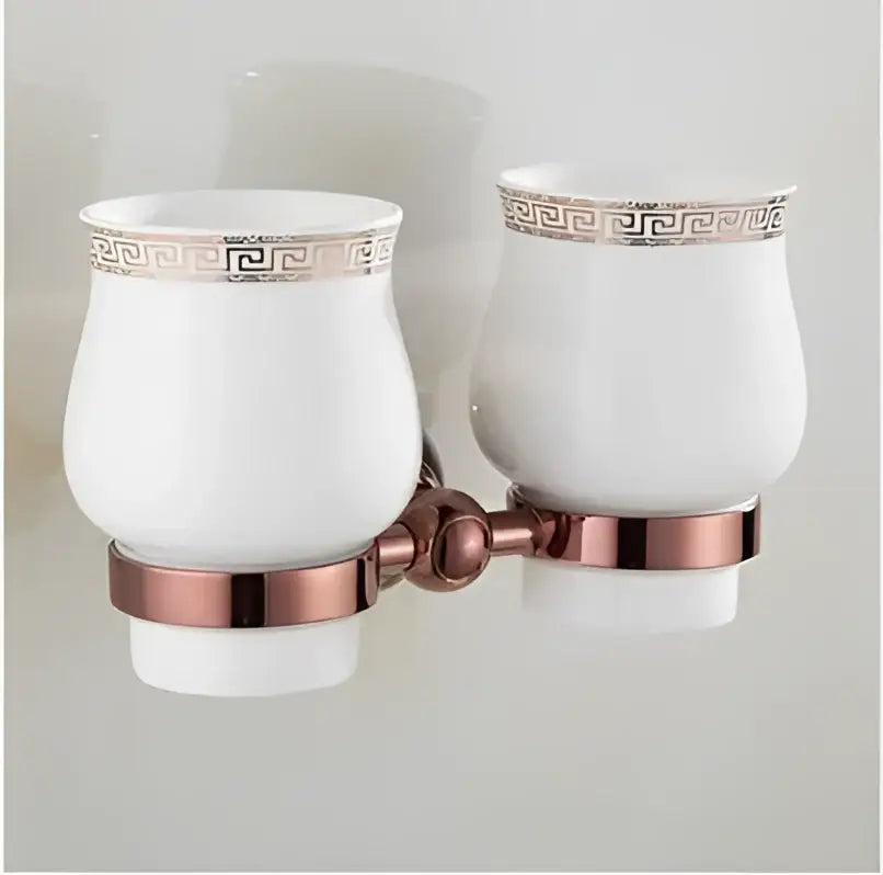 Rose Gold Bathroom Set