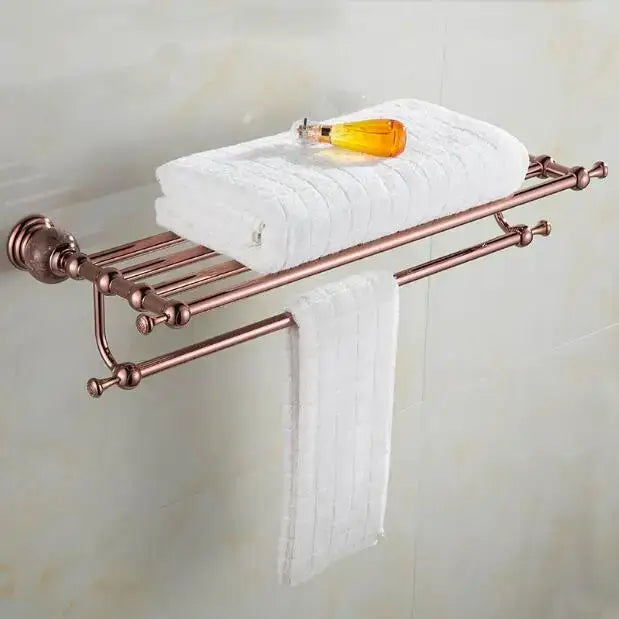 Rose Gold Bathroom Set
