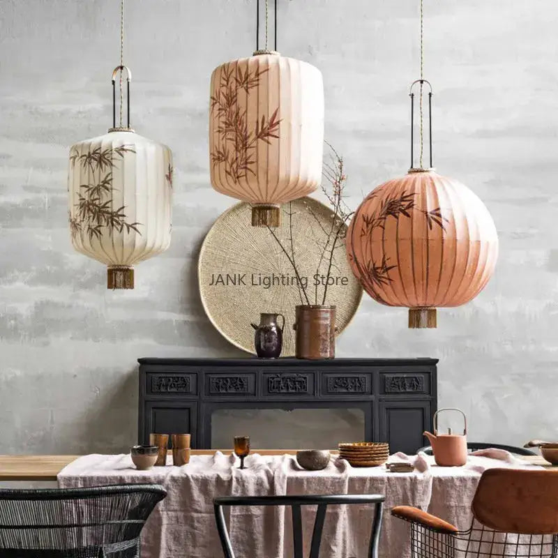 Bamboo Leaf Paper Lantern