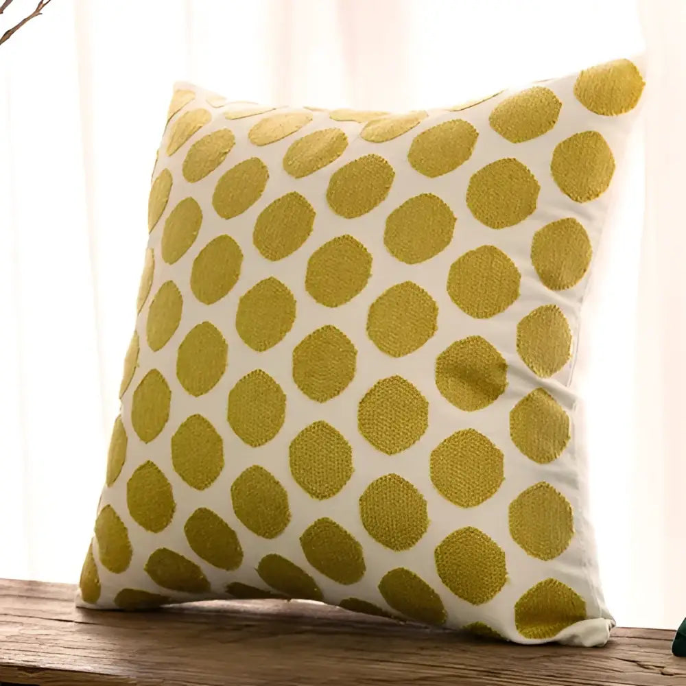 Floral Cotton Linen Pillowcase