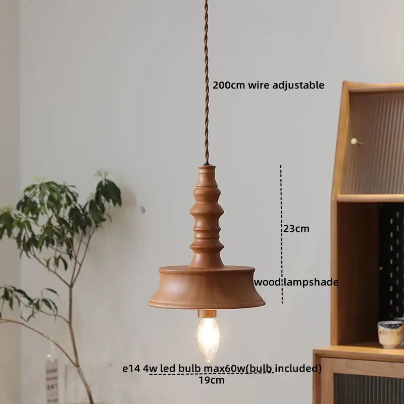 Terracotta Ceramic Pendant Light