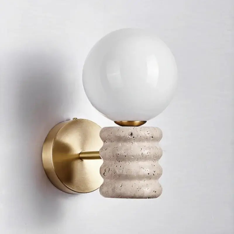 Travertine LED Wall Lamp