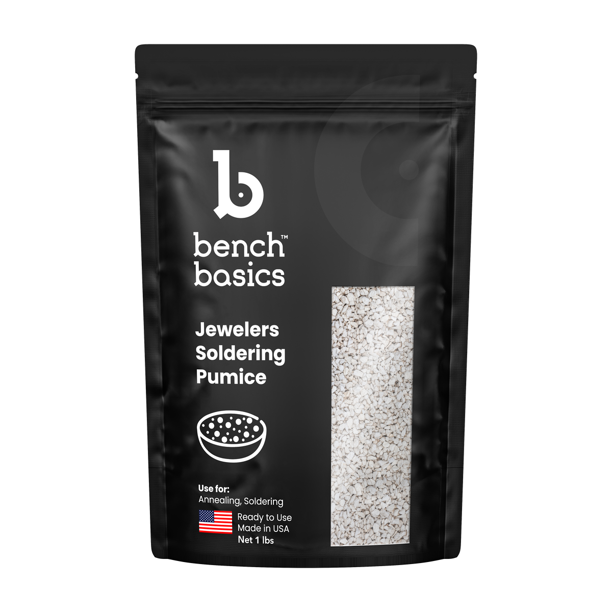 Jewelers Soldering Pumice, Medium, 1lb - Bench Basics
