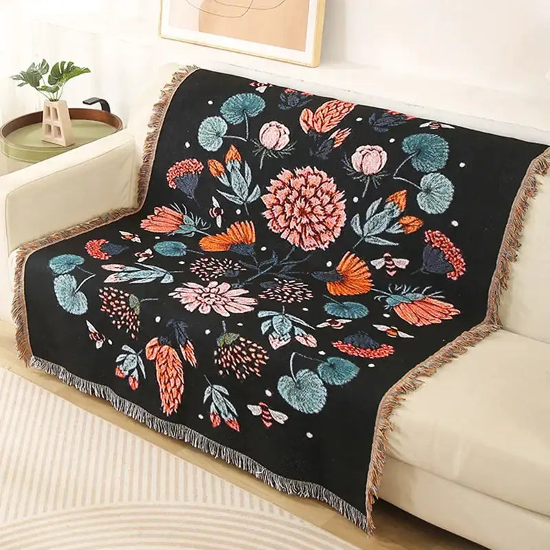 Leopard Print Throw Blanket