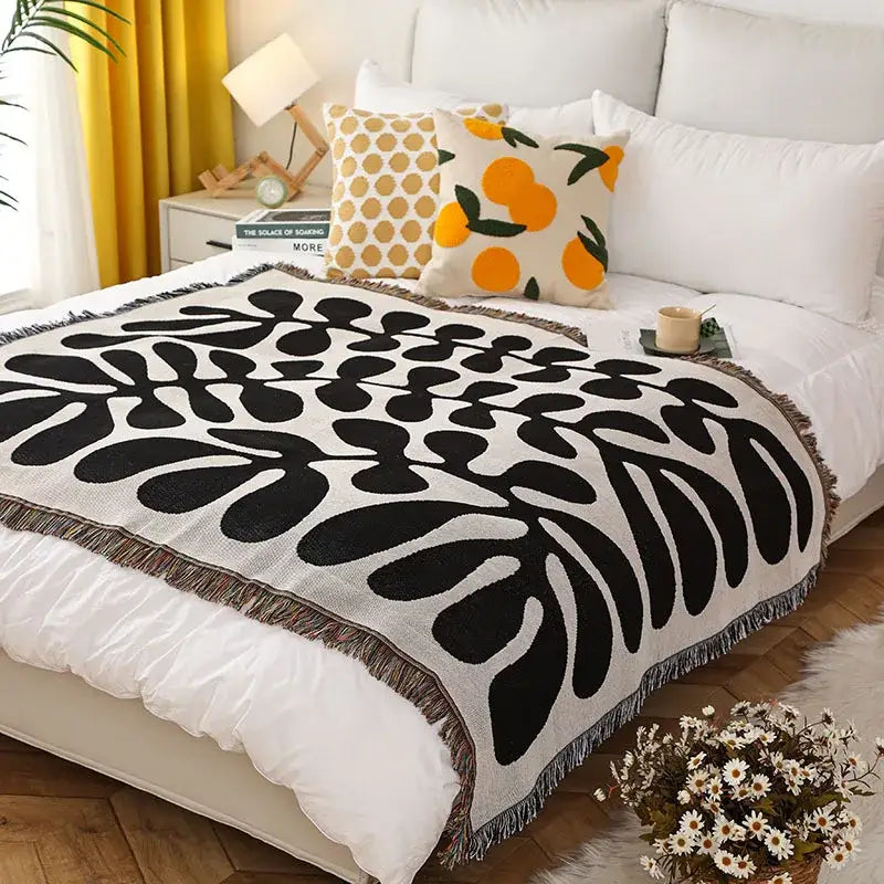 Leopard Print Throw Blanket