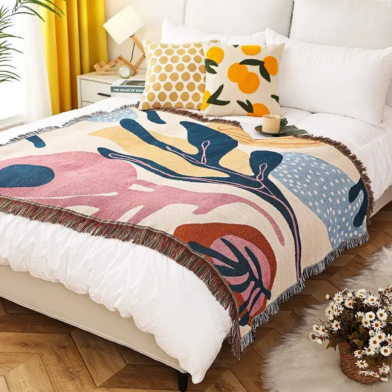 Leopard Print Throw Blanket