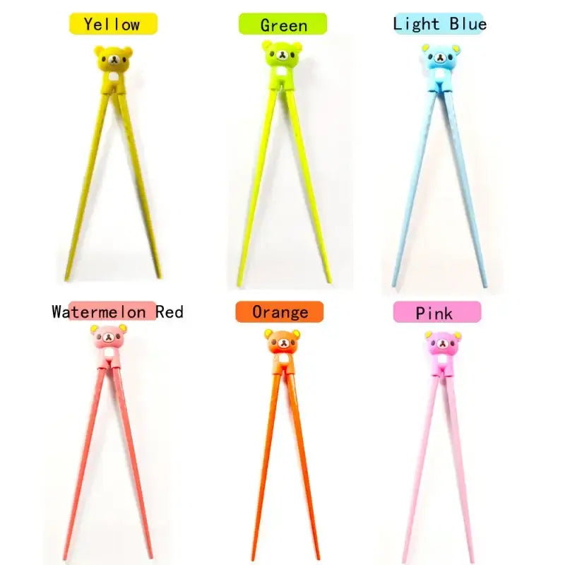 Multicolor Animal Chopsticks Set