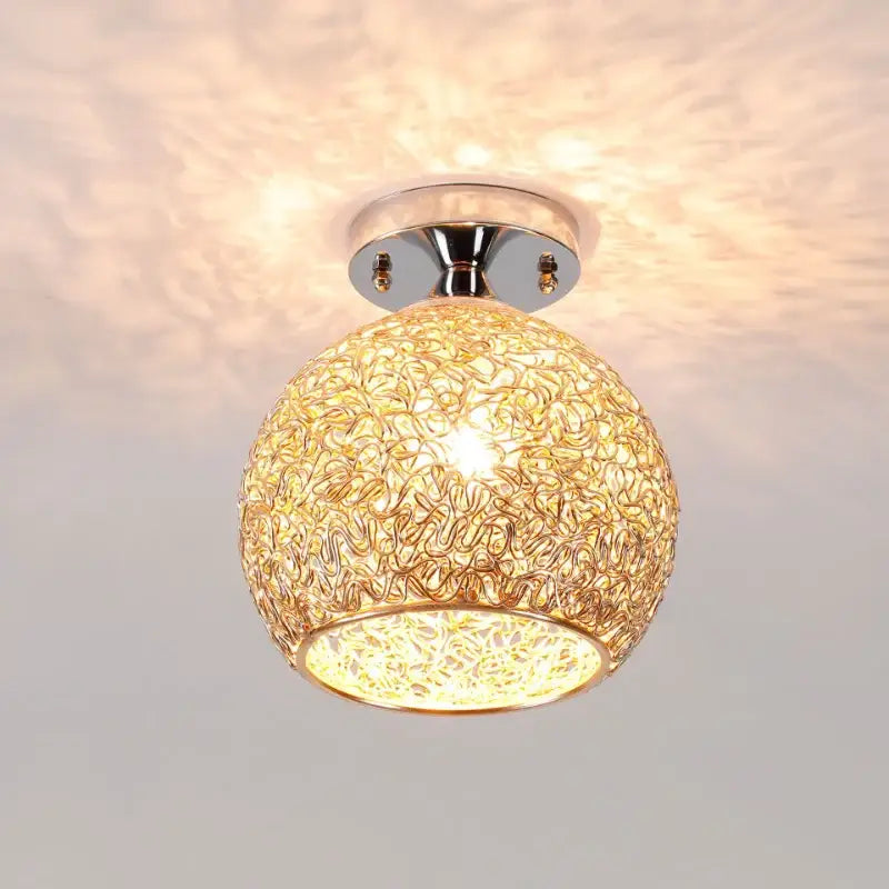 Glass Ball LED Ceiling Light