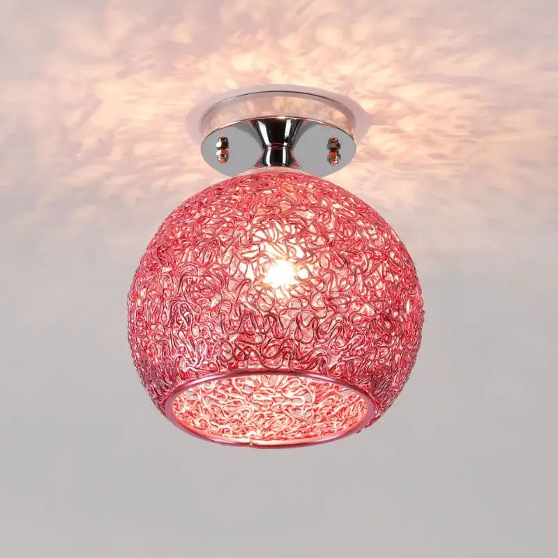 Glass Ball LED Ceiling Light
