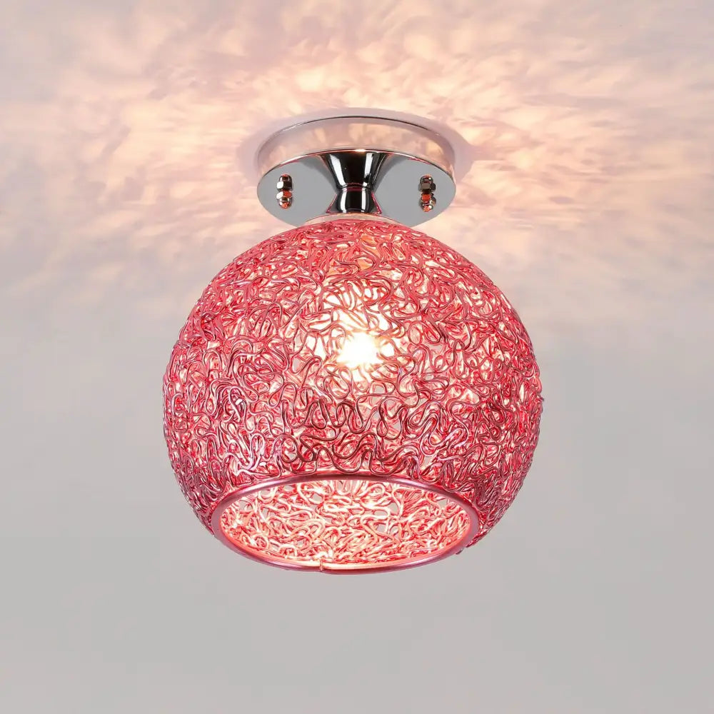 Glass Ball LED Ceiling Light
