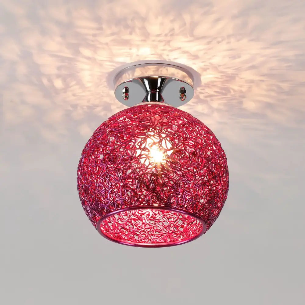 Glass Ball LED Ceiling Light