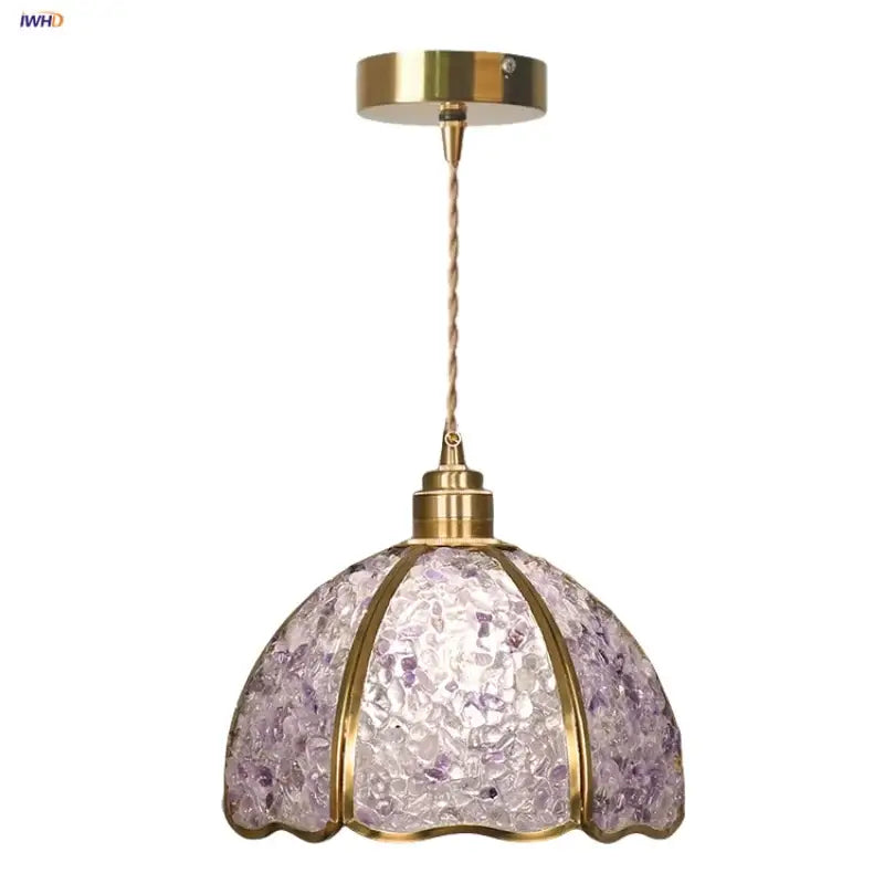 Crystal Glass Pendant Light