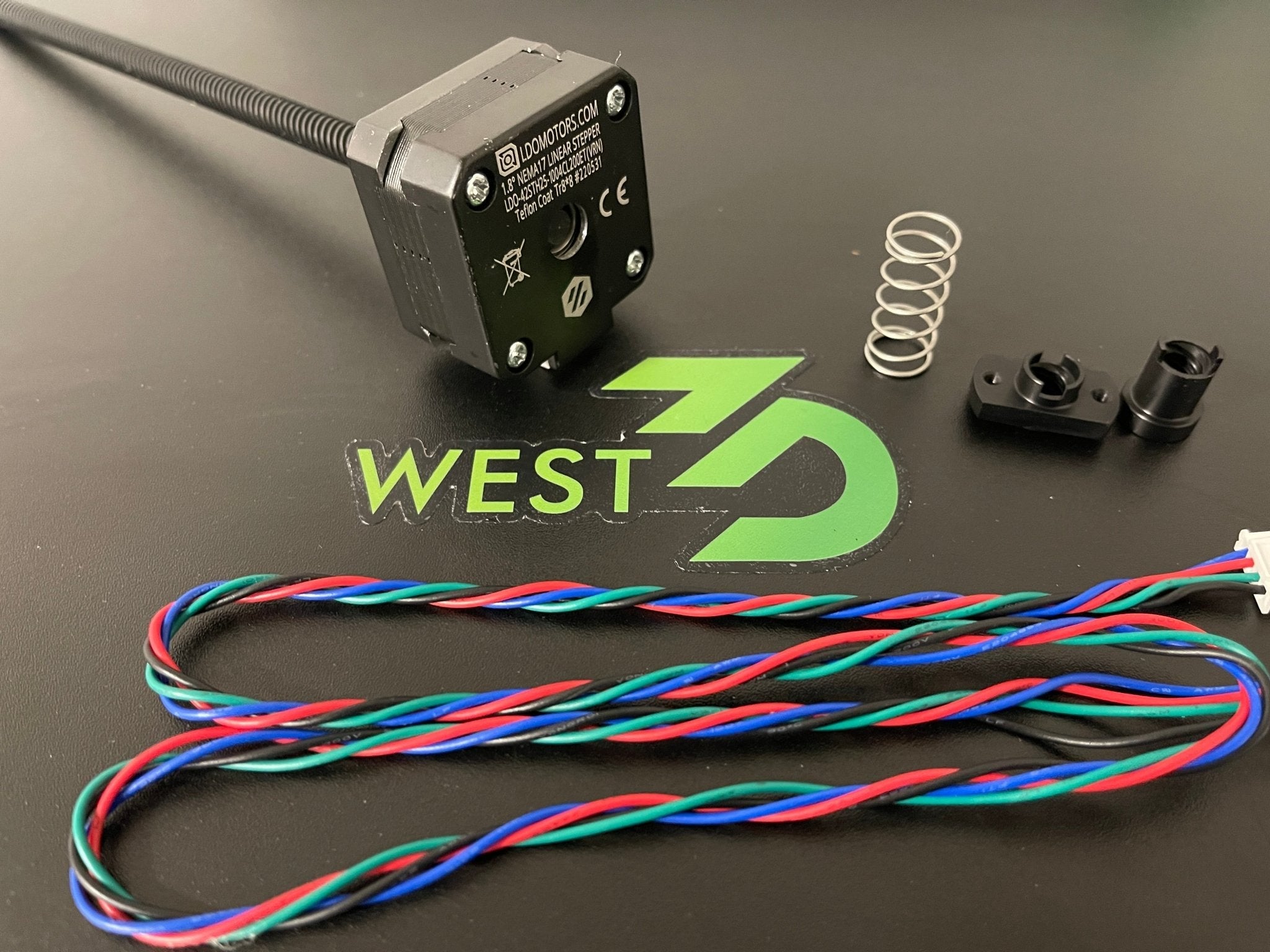 LDO 42STH25-1004CL200ET Linear Stepper Motor with Integrated Leadscrew By LDO Motors