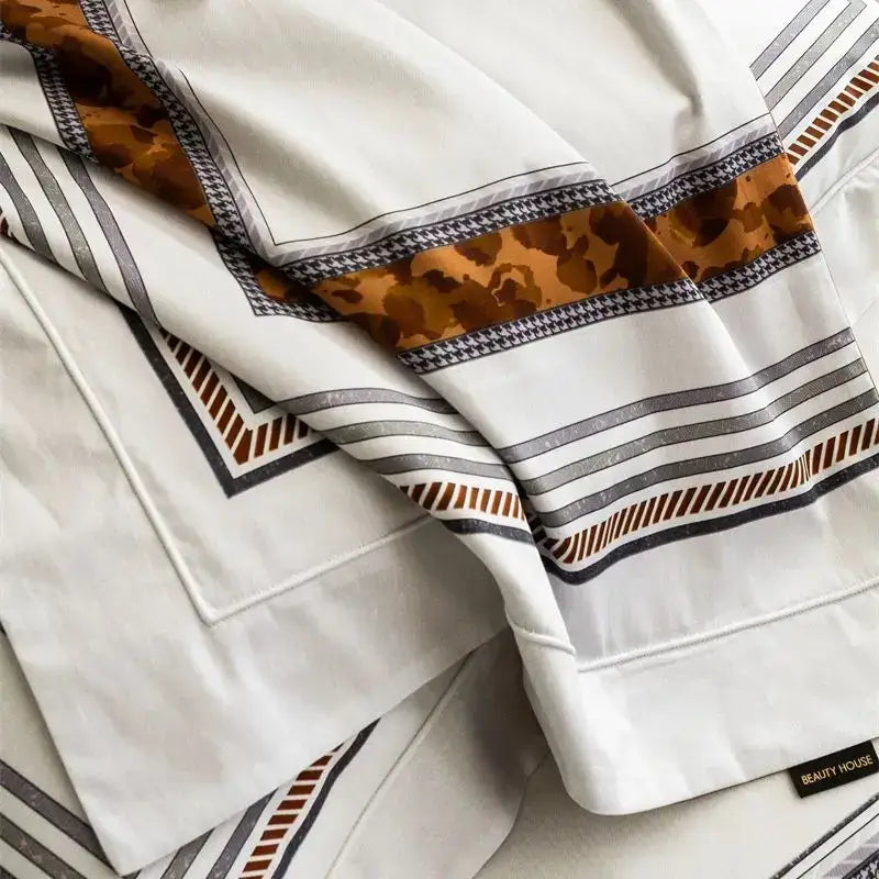 Egyptian Cotton Leopard Bedding