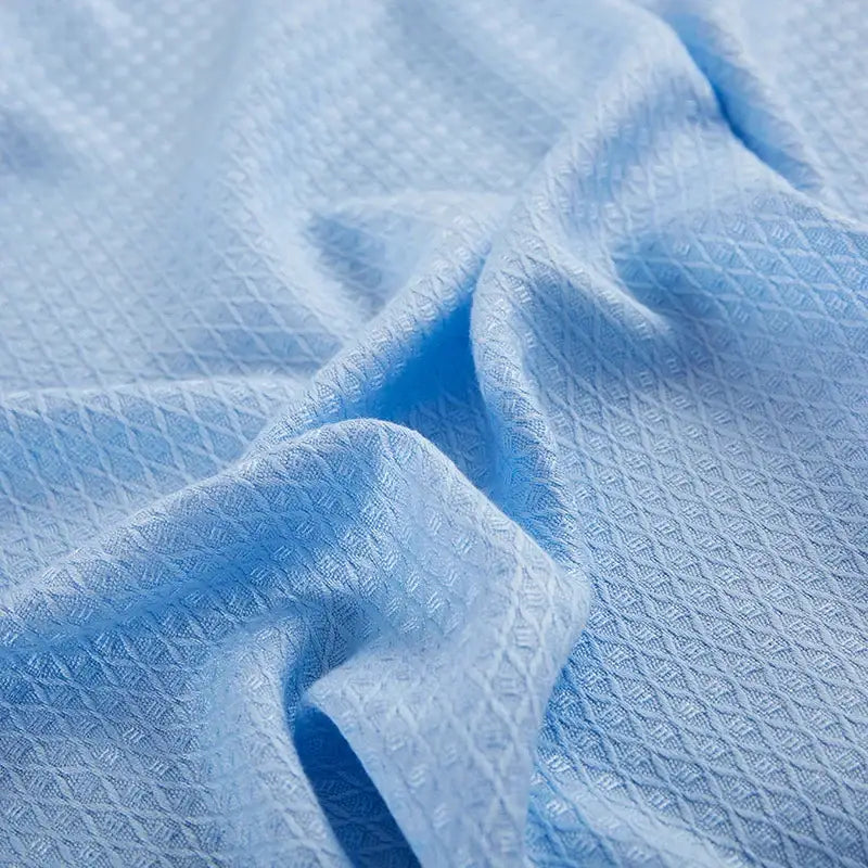 Blue Bamboo Summer Quilt