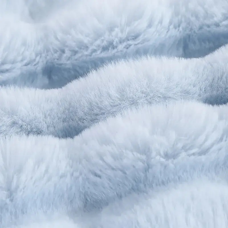 Blue Velvet Throw Blanket